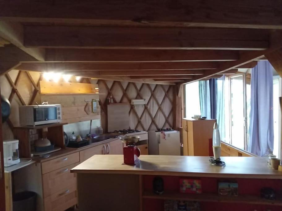 Charmante Yourte Contemporaine Carmaux Eksteriør billede